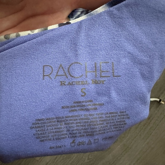 Rachel Roy Blue and Black Leopard Swimsuit Size S - Picture 3 of 9